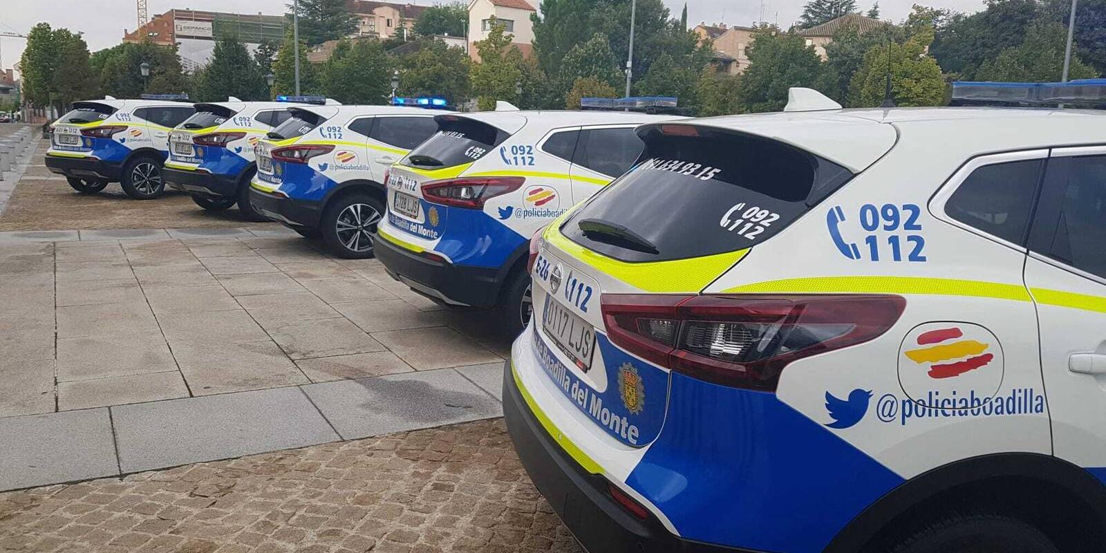 La Policía Local de Boadilla estrena seis nuevos vehículos todoterreno