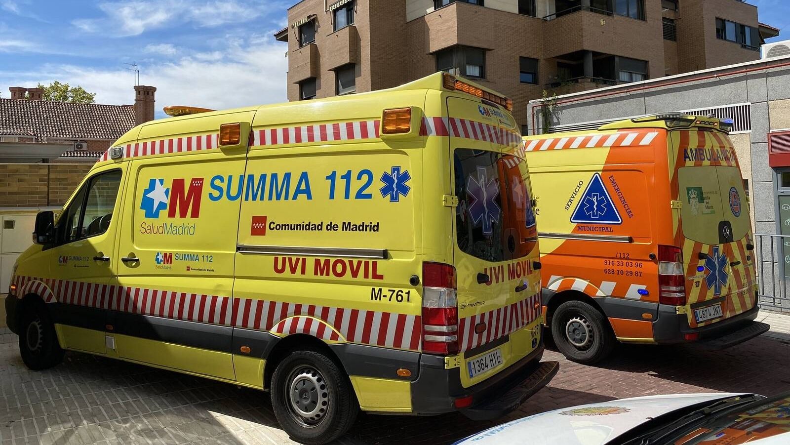 Fallece un trabajador al caer desde una azotea en la Avenida Nuevo Mundo Fallece un trabajador al caer desde una azotea en la Avenida Nuevo Mundo
