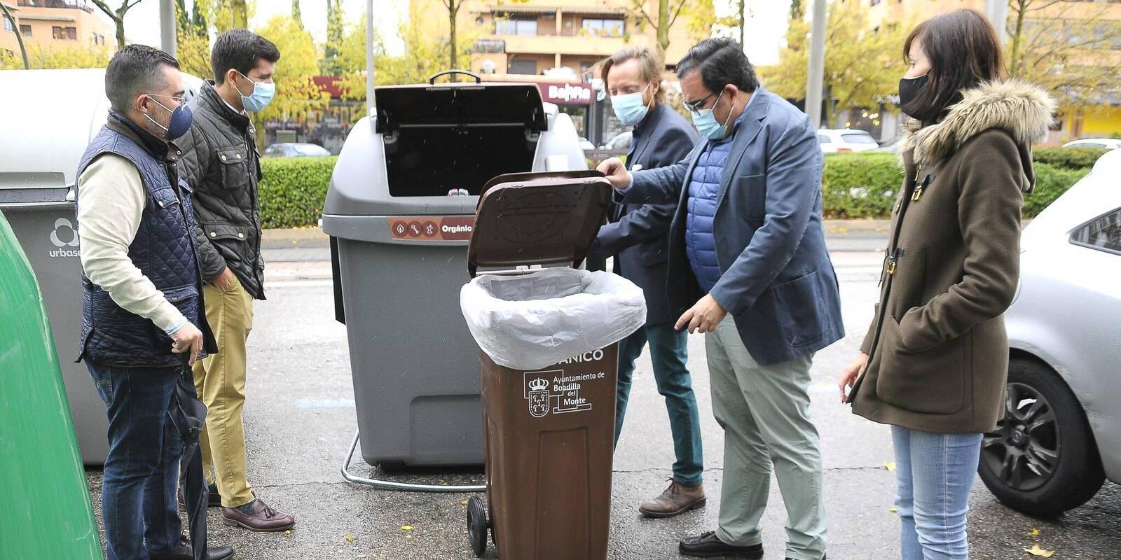 Boadilla estudia implantar el quinto contenedor para residuos orgánicos Boadilla estudia implantar el quinto contenedor para residuos orgánicos