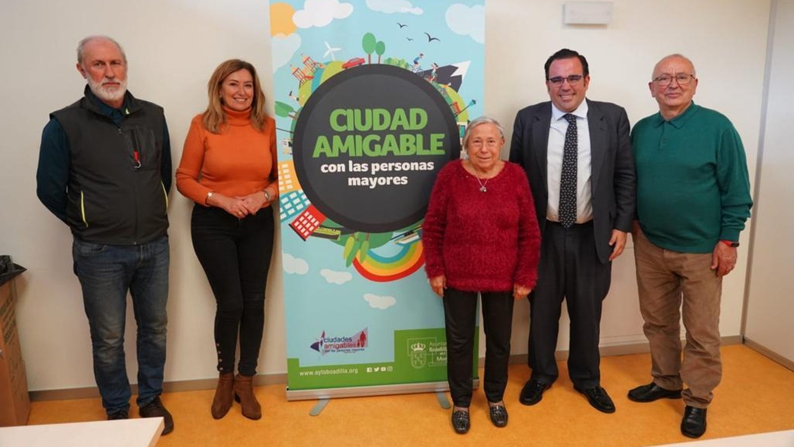 Boadilla avanza en su camino de cumplir los objetivos de la red de Ciudades Amigables con las Personas Mayores Boadilla avanza en su camino de cumplir los objetivos de la red de Ciudades Amigables con las Personas Mayores