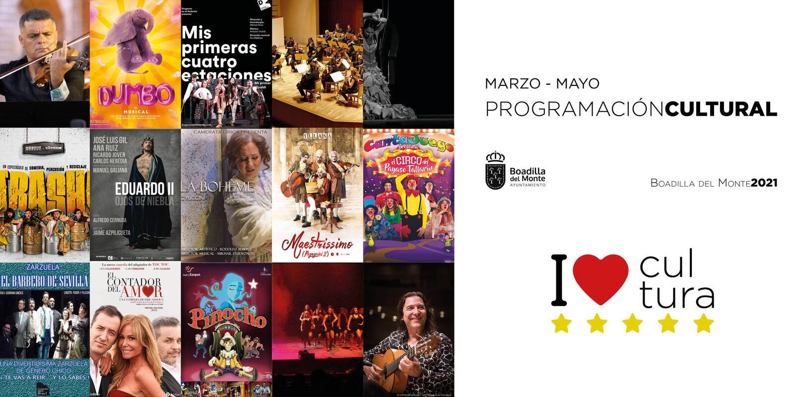 Boadilla del Monte presenta su programación cultural hasta mayo