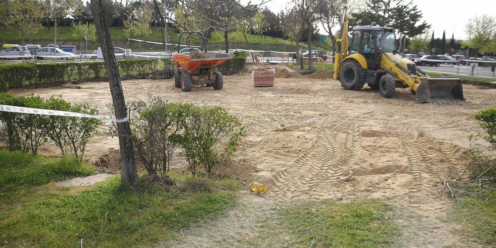 Mejoras en el área canina y la zona infantil del parque Gregorio Marañón de Boadilla