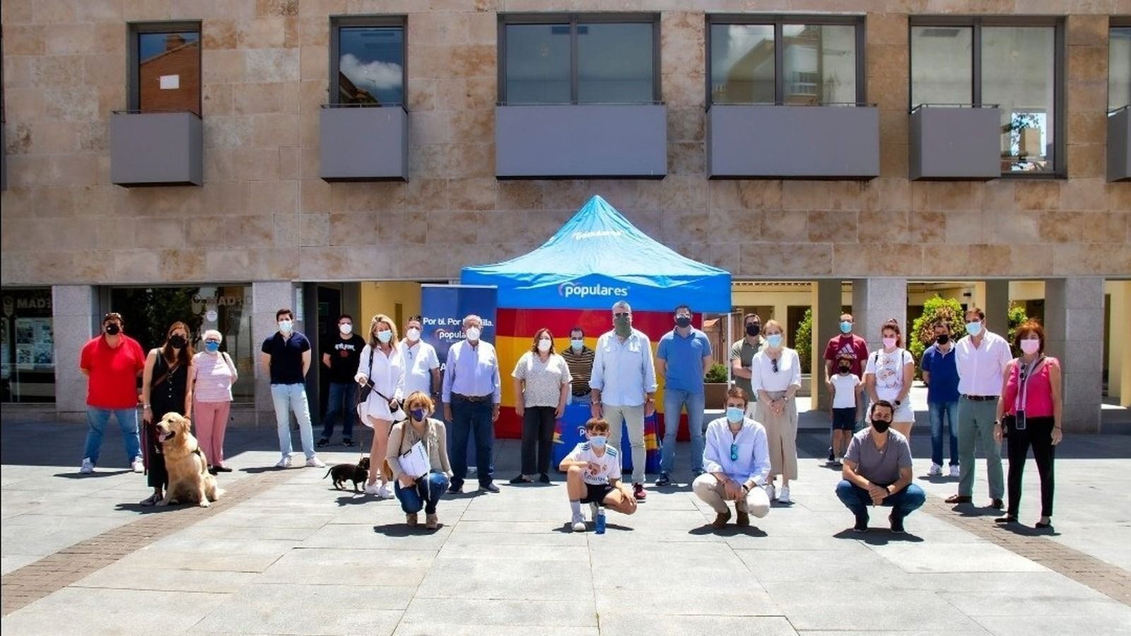 El PP recogerá firmas en las calles de Boadilla contra los indultos a los separatistas