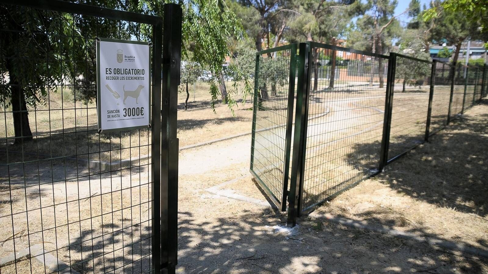 Ampliada la superficie del área canina del parque Juan Pablo II hasta los 2000 metros cuadrados