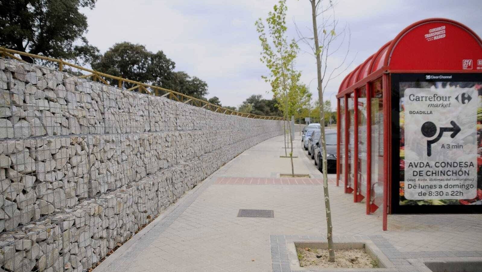 Finalizan las obras de embellecimiento de los taludes del Sector B Finalizan las obras de embellecimiento de los taludes del Sector B