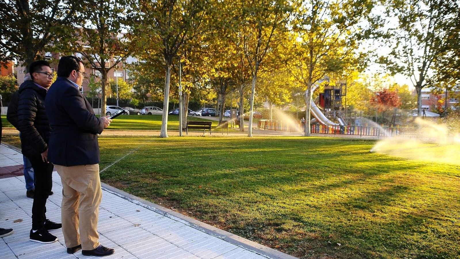 Avanza la implantación del sistema de telegestión del riego en Boadilla Avanza la implantación del sistema de telegestión del riego en Boadilla