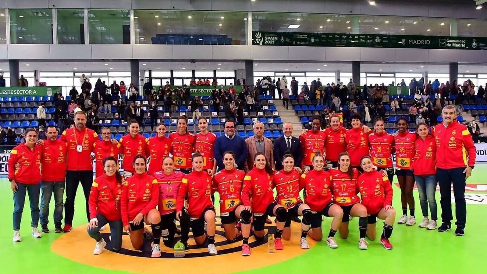 Boadilla acogió el Torneo Internacional de Balonmano femenino en el Pabellón Rey Felipe VI
