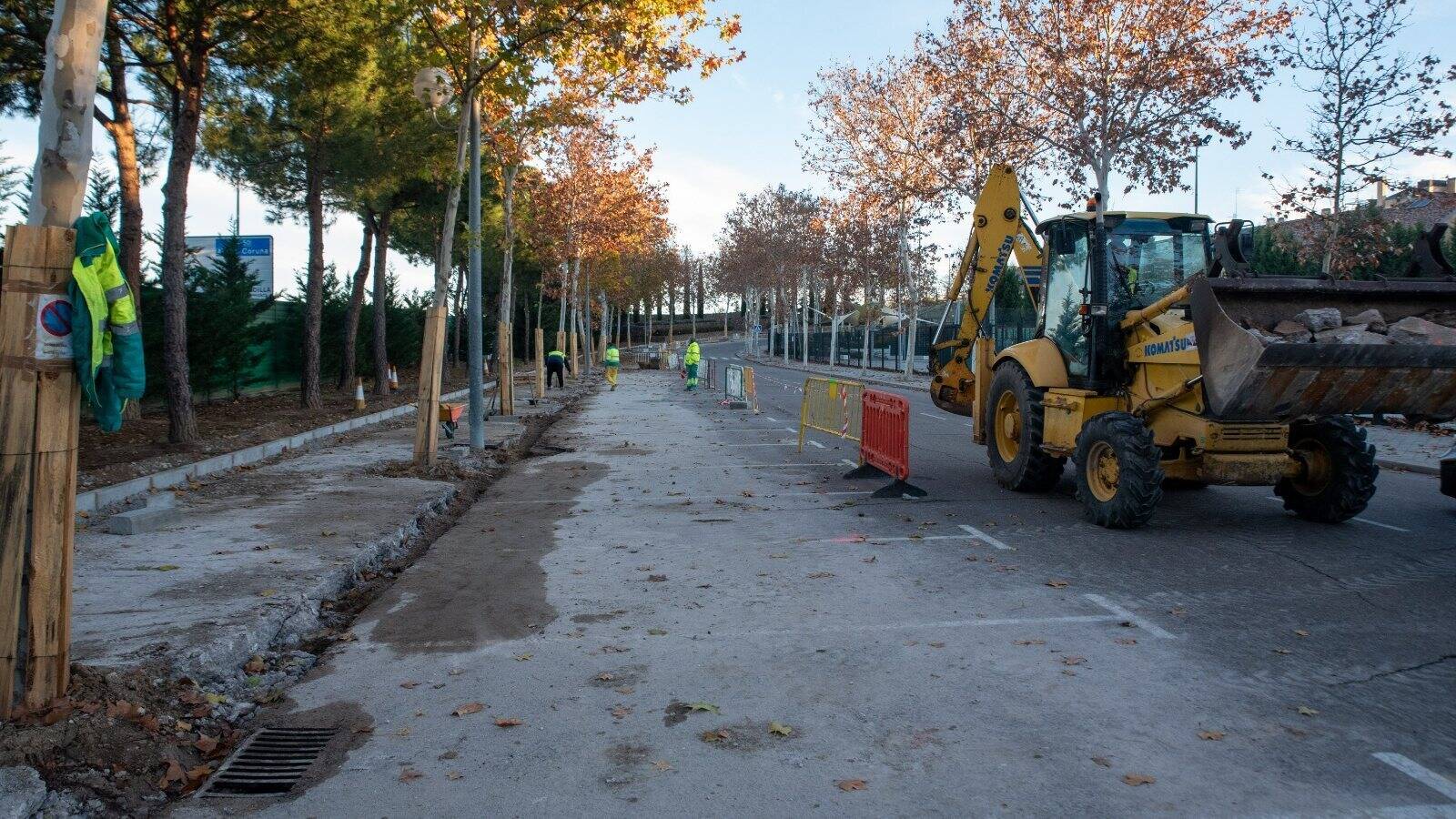 Boadilla del Monte avanza en la ampliación de su red de carril bici