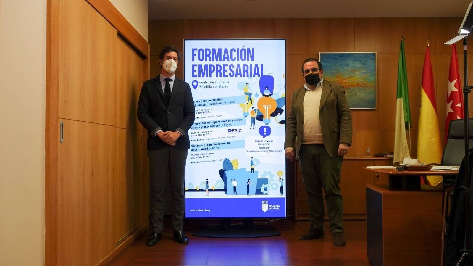 Nuevo ciclo de formación para autónomos y emprendedores en Boadilla