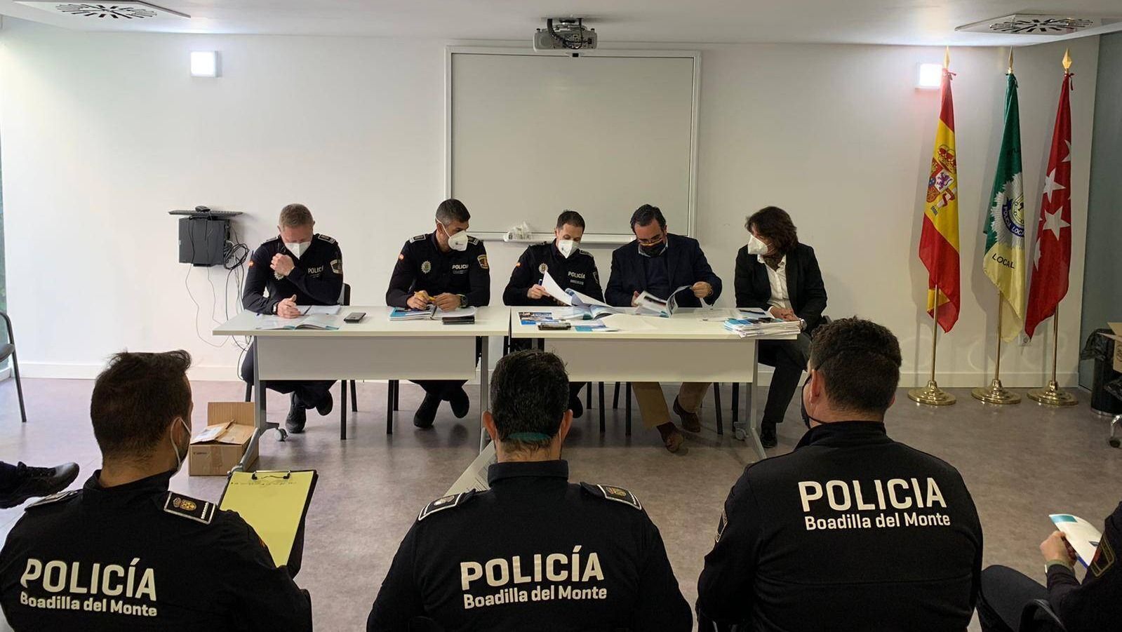 La Policía Local de Boadilla presenta la Memoria de sus actuaciones en 2021