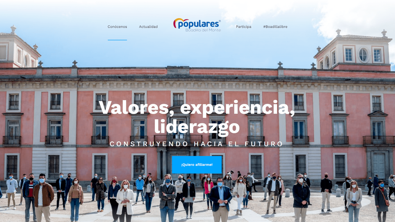 El PP de Boadilla presenta su nueva página web