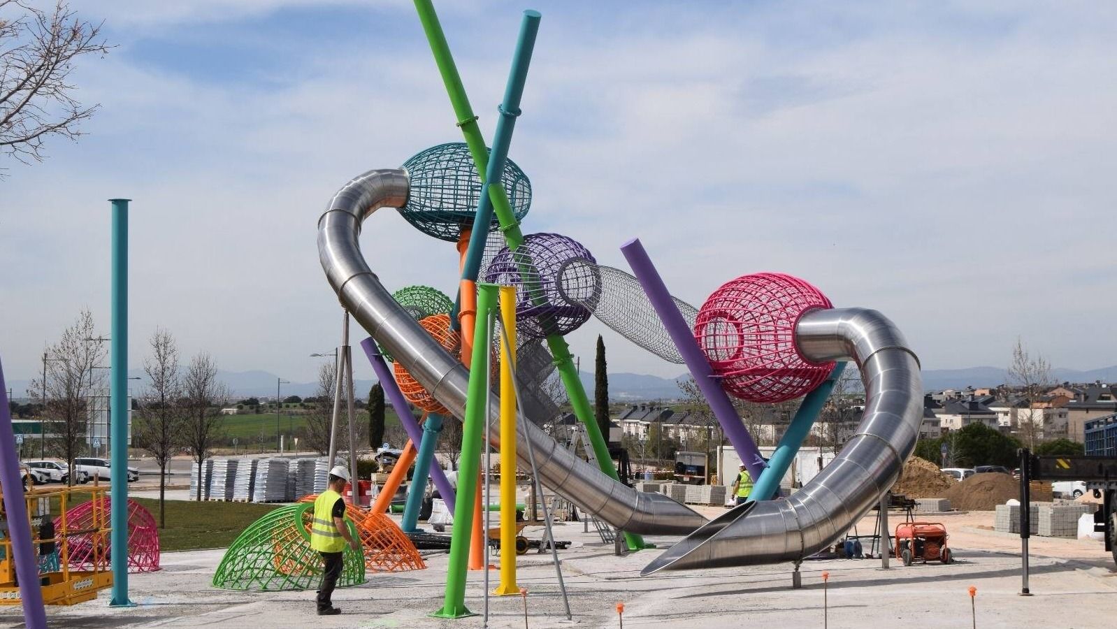 Las obras del parque Miguel Ángel Blanco avanzan al ritmo previsto y finalizarán en verano