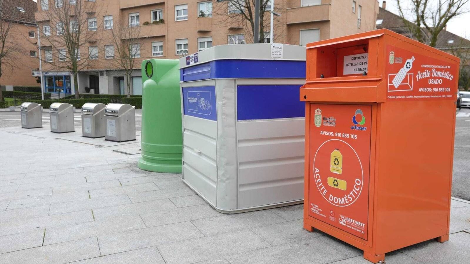 Boadilla del Monte suma 25 puntos de recogida de aceite vegetal