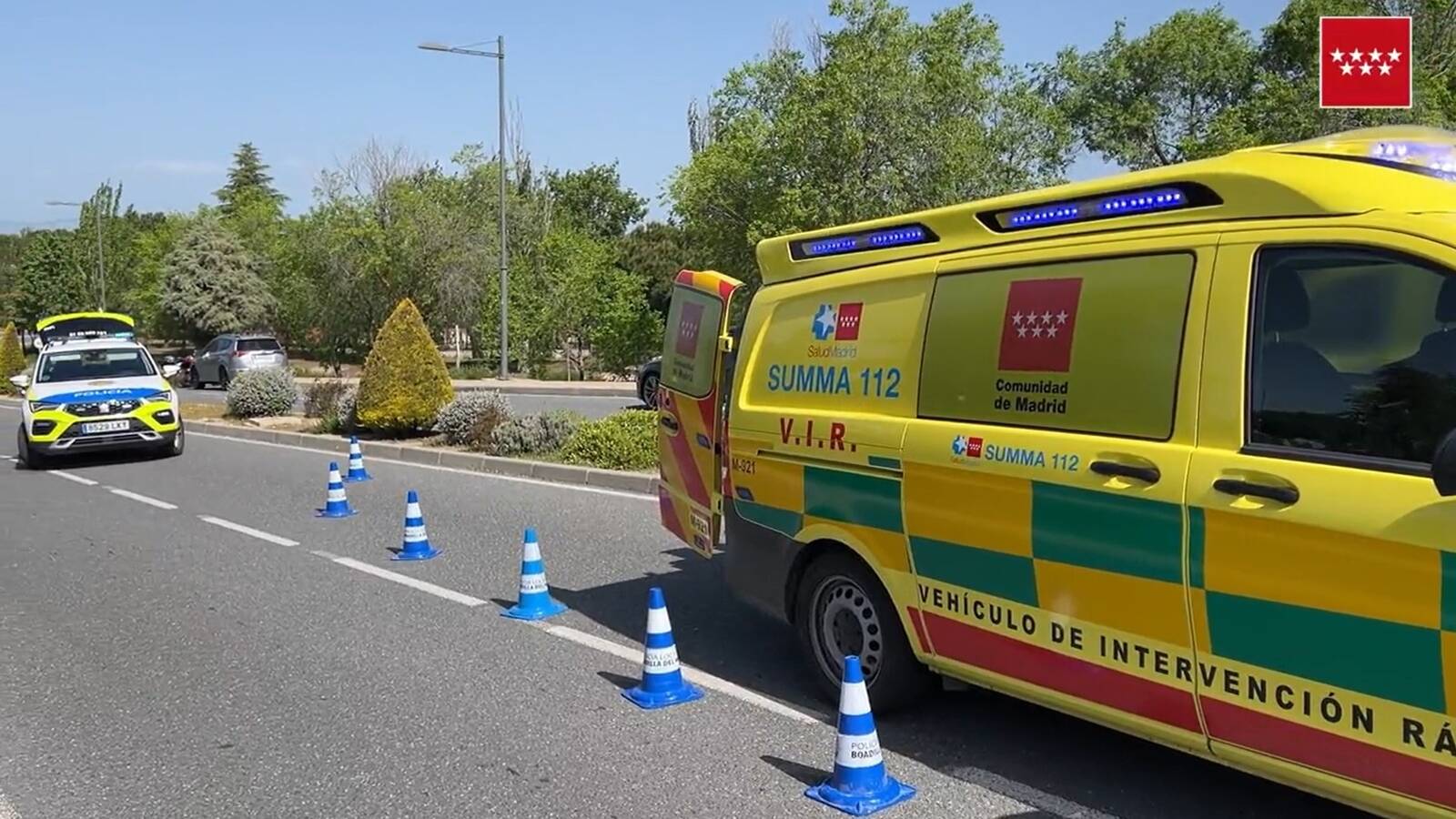 Una mujer grave tras ser atropellada en Boadilla