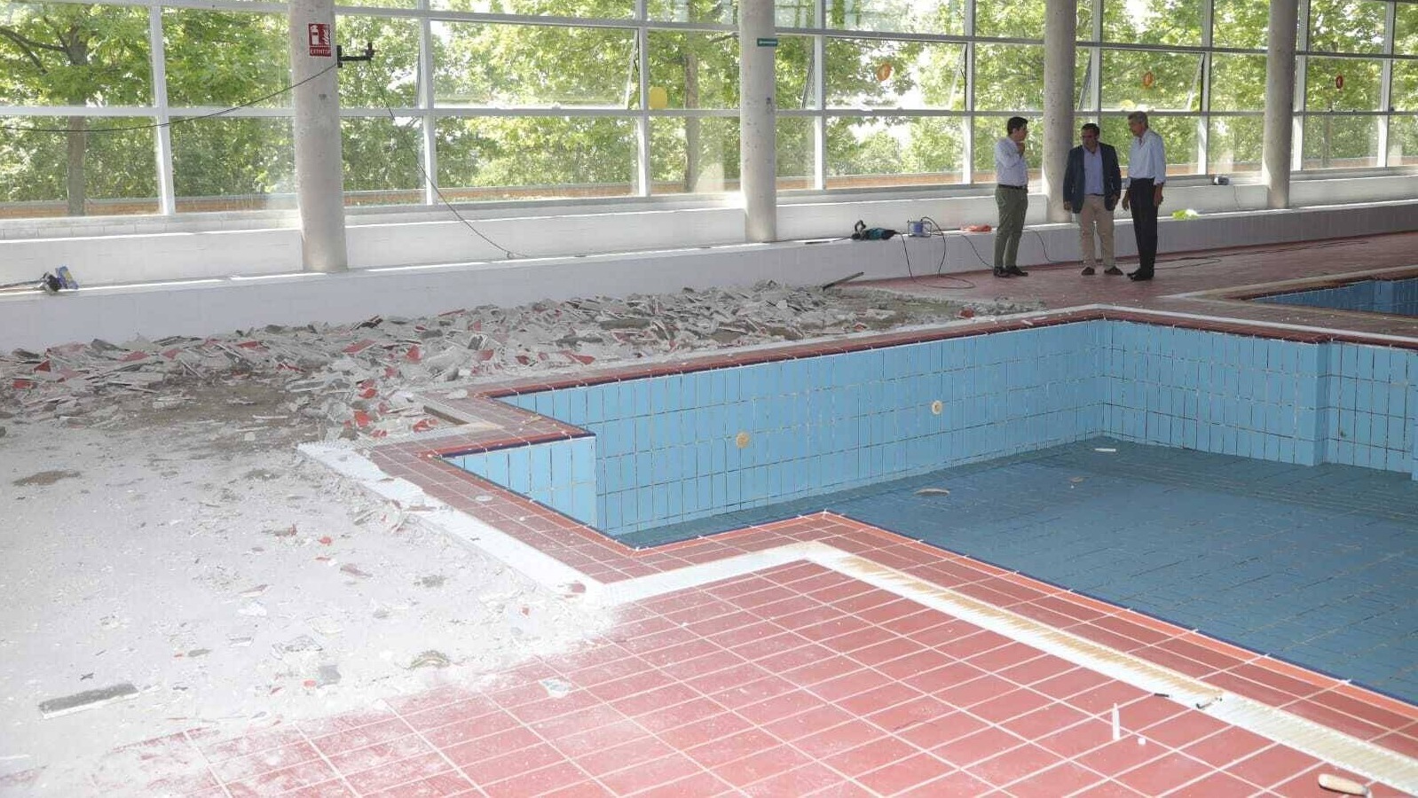 Reforma integral de la piscina cubierta municipal de Boadilla
