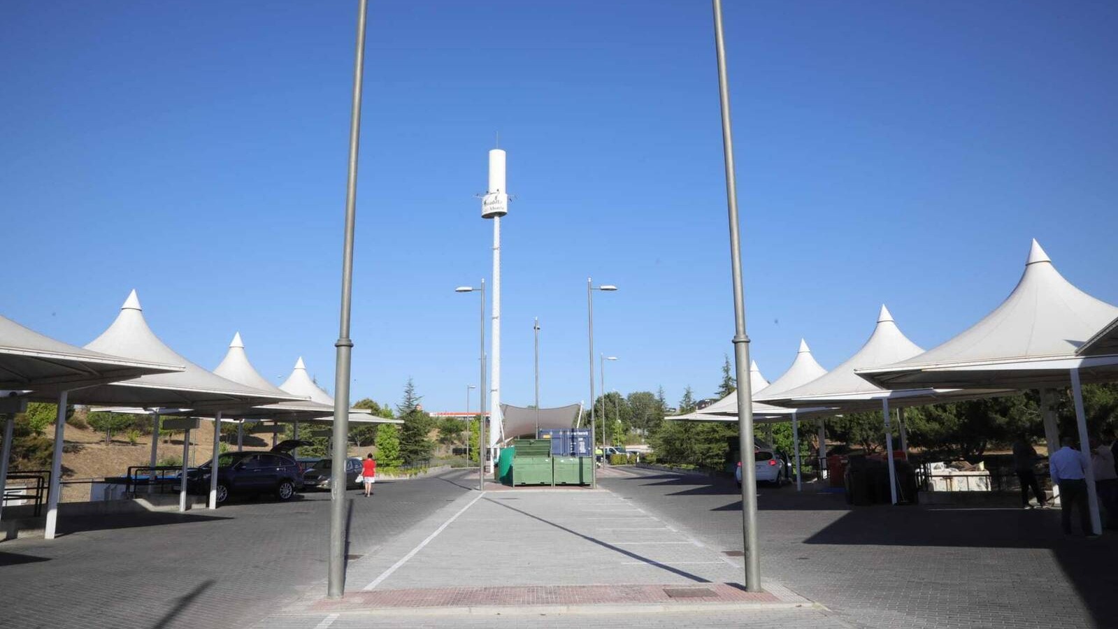 Más plazas de aparcamiento en el punto limpio de Boadilla