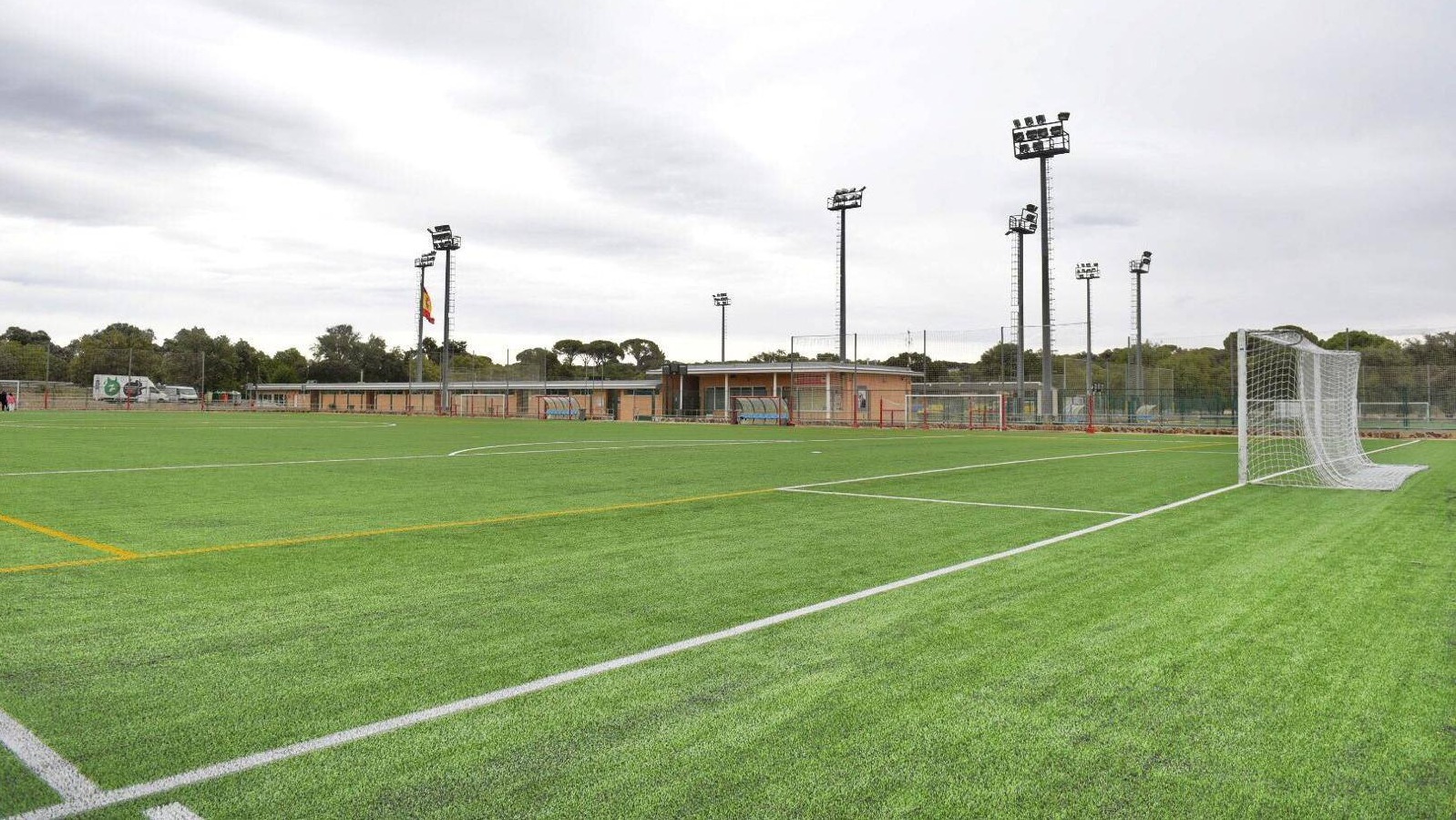 Nuevo césped para dos campos del Complejo Deportivo Municipal Ángel Nieto