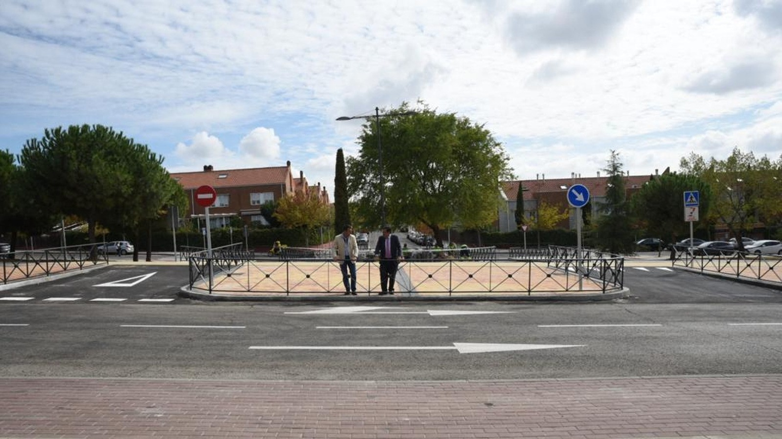 Finaliza los trabajos de apertura de la mediana de Condesa de Chinchón para acceder a la calle Echegaray