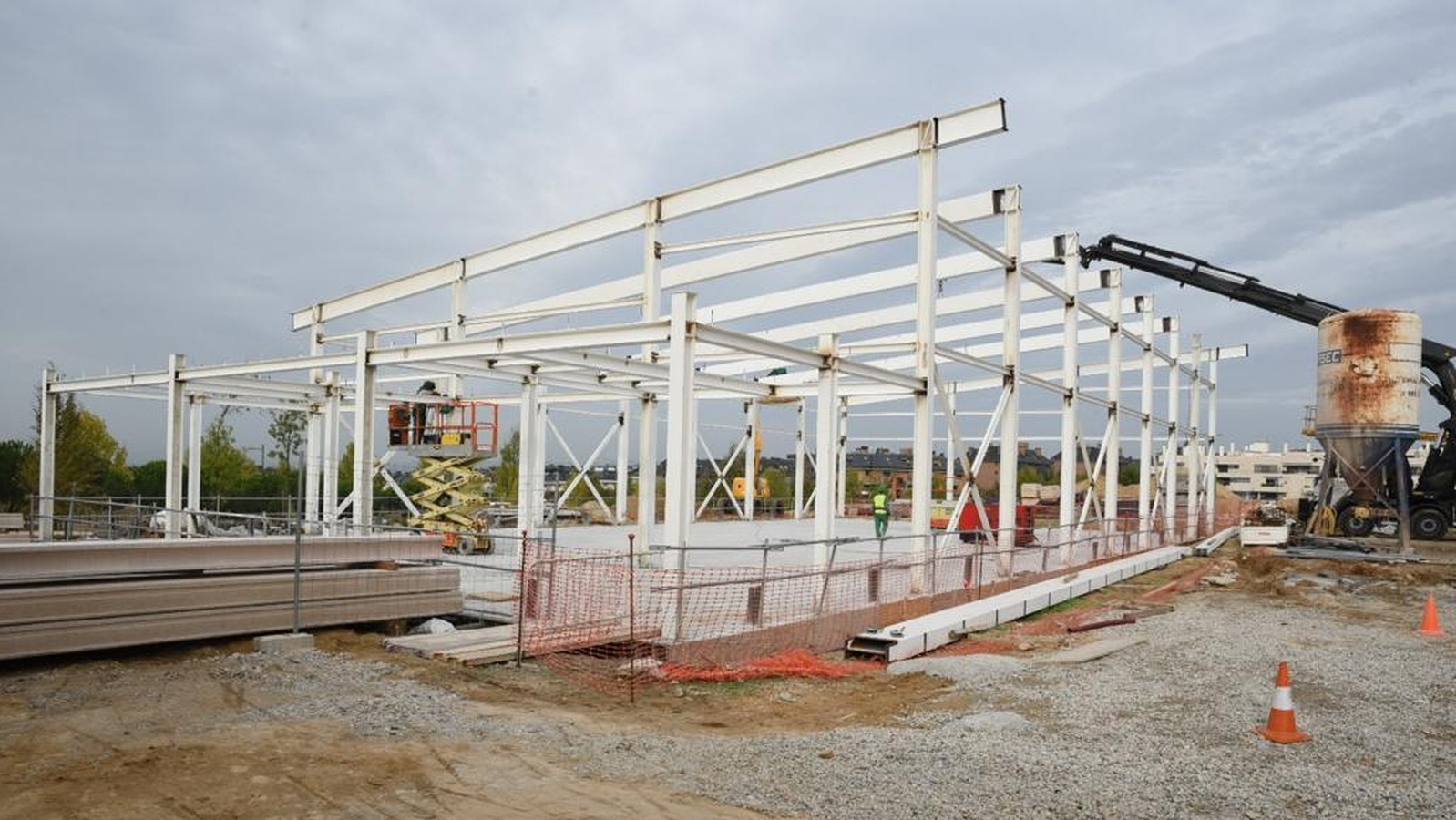 Las obras de ampliación del IES Isabel La Católica de Boadilla finalizarán en primavera Las obras de ampliación del IES Isabel La Católica de Boadilla finalizarán en primavera