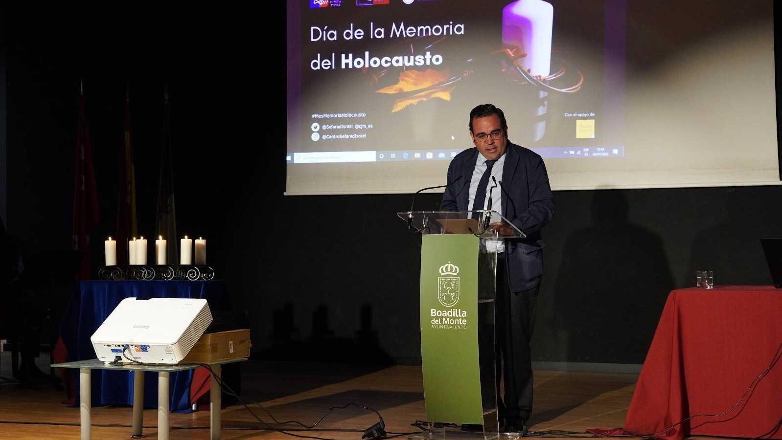 Boadilla recuerda un año más a las víctimas del Holocausto Boadilla recuerda un año más a las víctimas del Holocausto