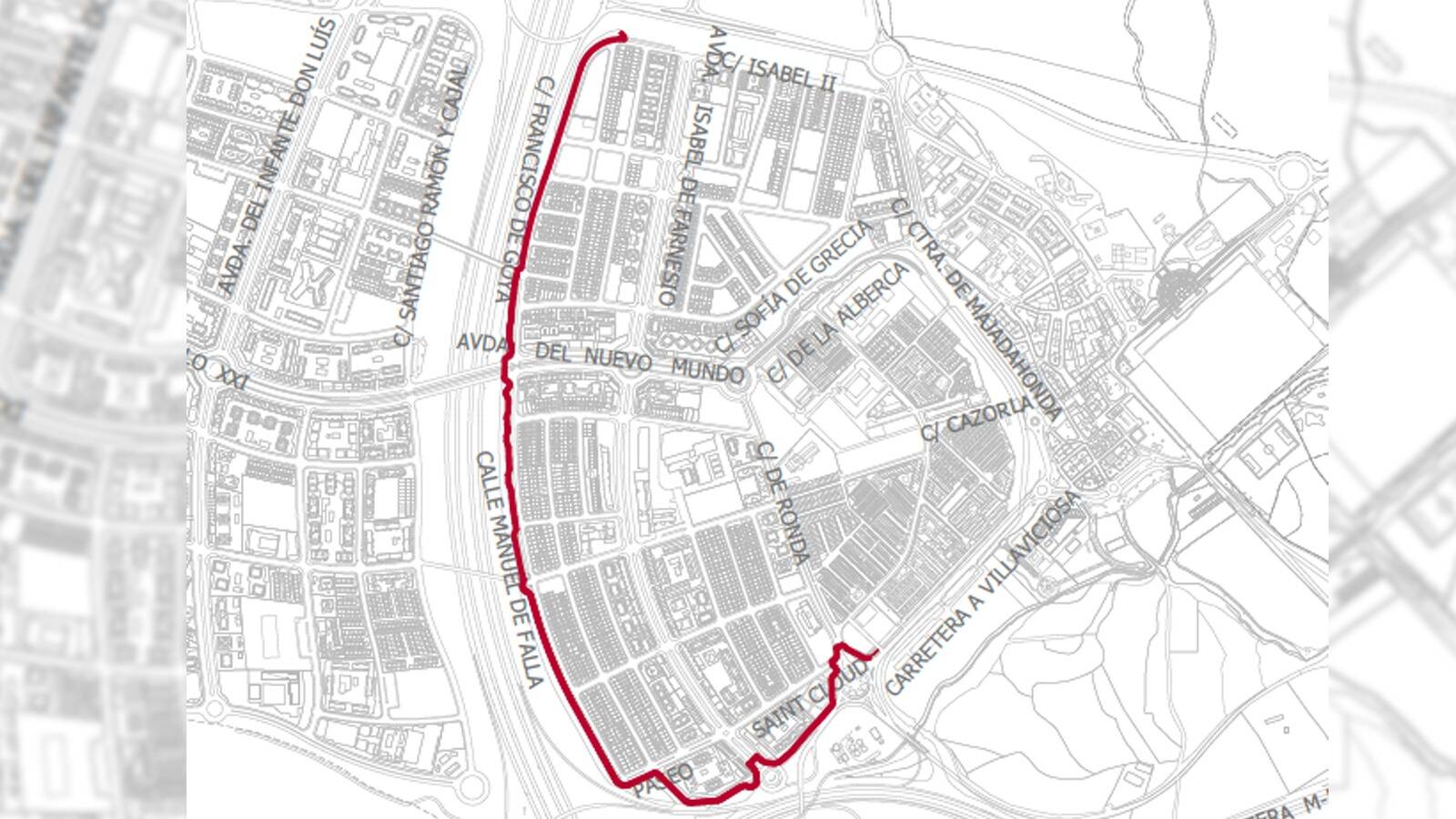 Licitada la construcción de la Fase II del carril bici de Boadilla