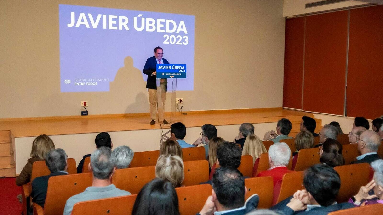 El PP de Boadilla presenta la candidatura de Javier Úbeda para las elecciones del 28M