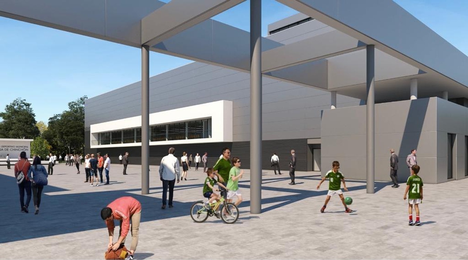 Presentado el proyecto de ampliación del Complejo Deportivo Condesa de Chinchón Presentado el proyecto de ampliación del Complejo Deportivo Condesa de Chinchón