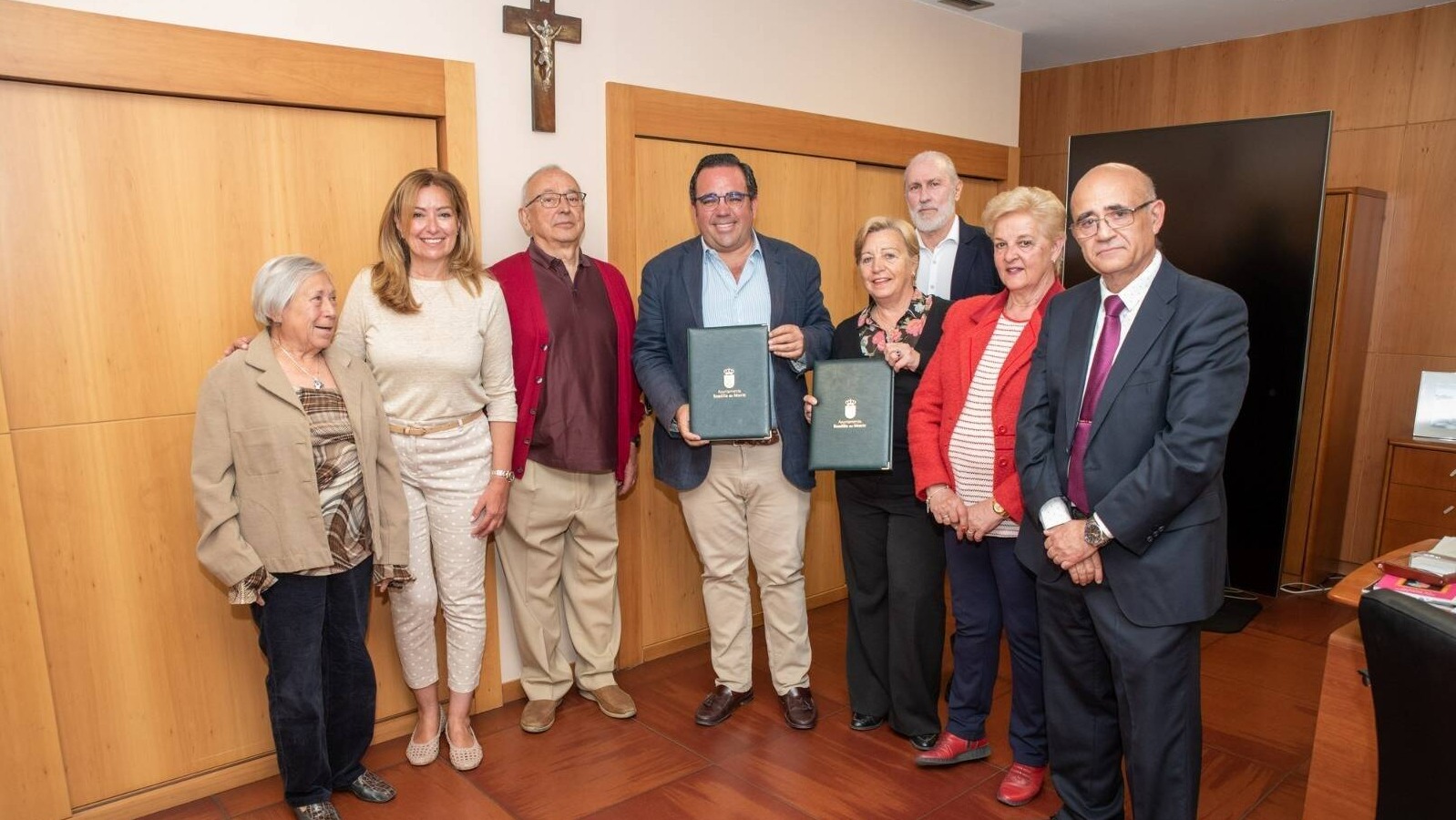 Renovado el convenio del Ayuntamiento con la Asociación de Mayores de Boadilla