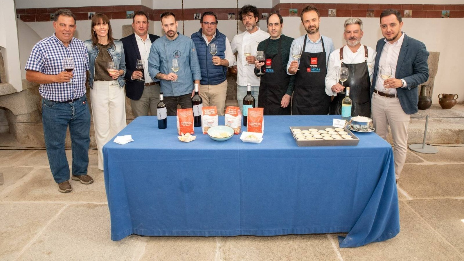 El Palacio del Infante D. Luis presenta la innovadora ensaladilla madrileña con garbanzos de la mano de La Garbancera Madrileña