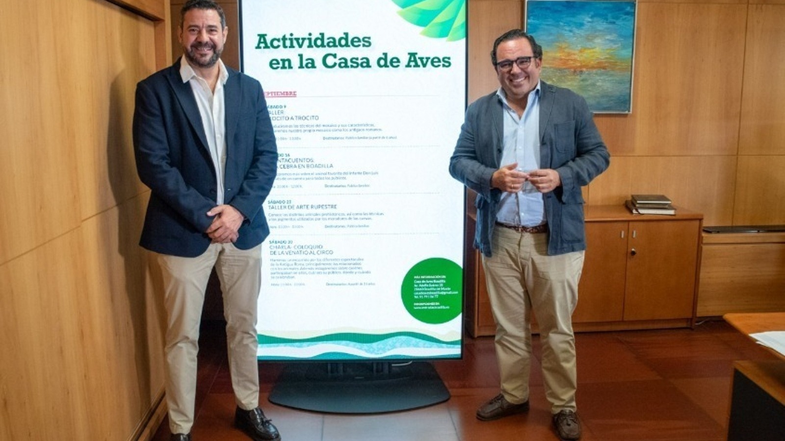 La casa de Aves de Boadilla ofrece un programa de actividades todos los sábados de septiembre La casa de Aves de Boadilla ofrece un programa de actividades todos los sábados de septiembre