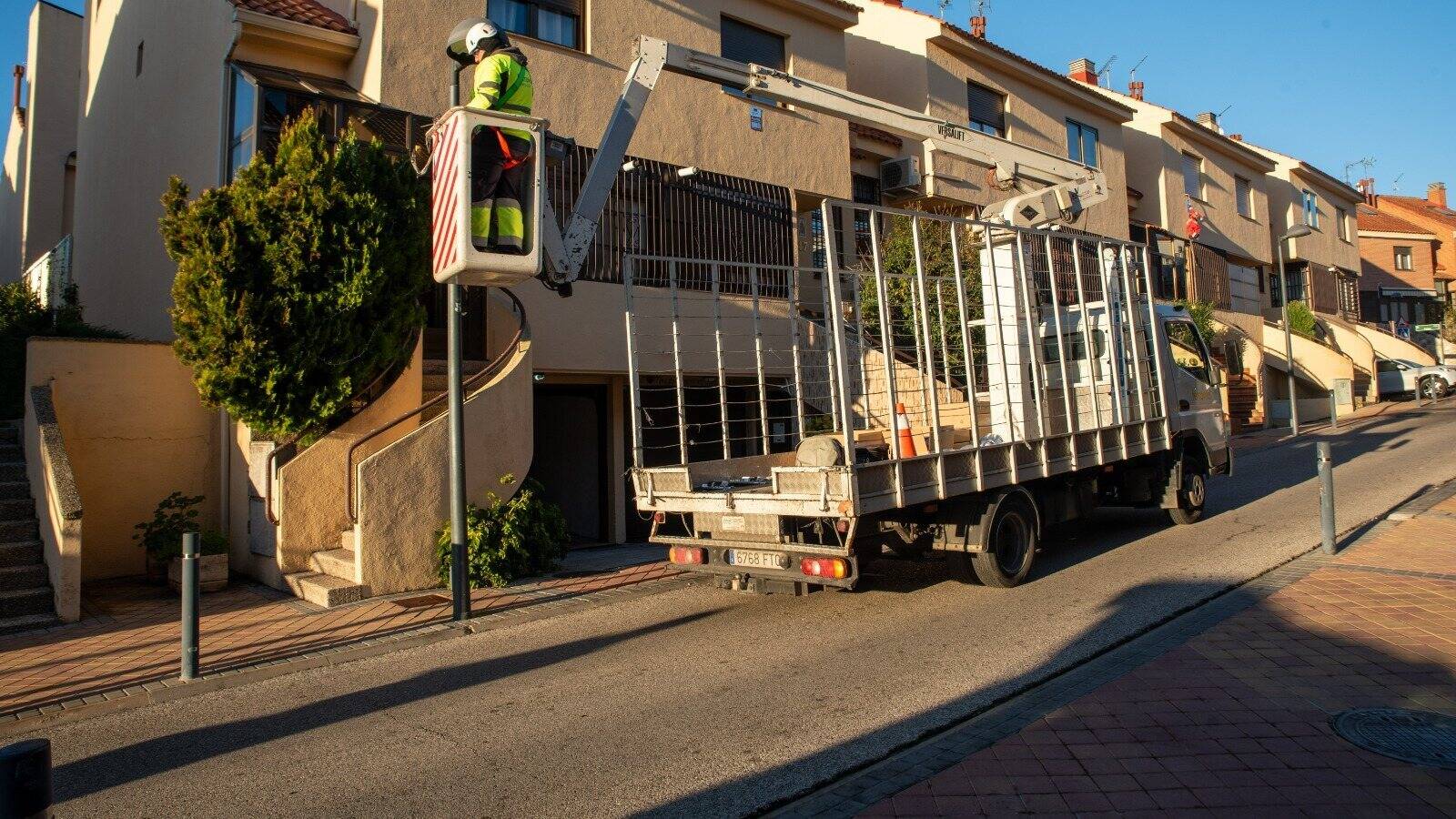 Boadilla del Monte avanza en la renovación de su alumbrado público