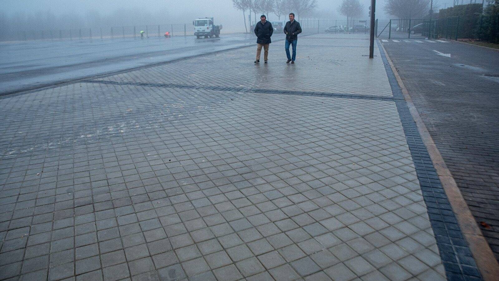 Boadilla mejora el acceso peatonal al Recinto Ferial