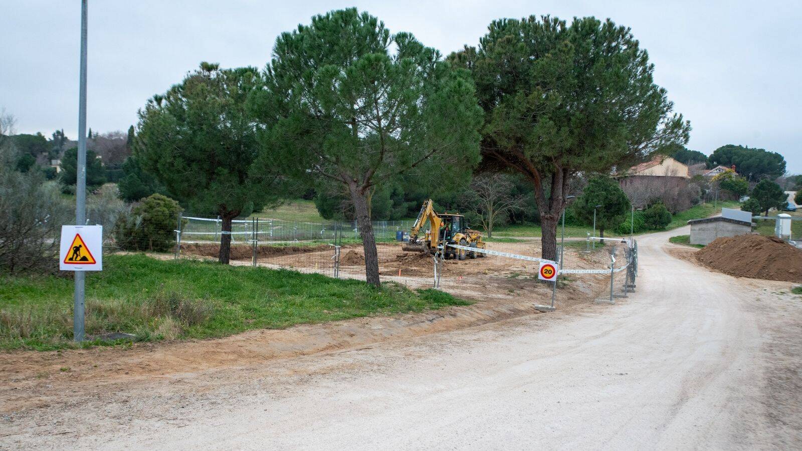 Boadilla transforma la antigua depuradora de la Urbanización Bonanza en nueva pista multideportiva