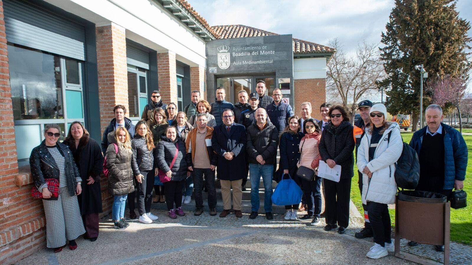 El Ayuntamiento de Boadilla del Monte recibe a una delegación de Turquía