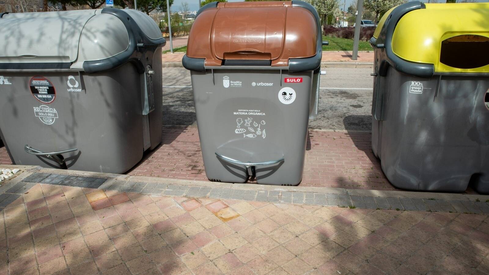 Más contenedores en Boadilla para residuos orgánicos