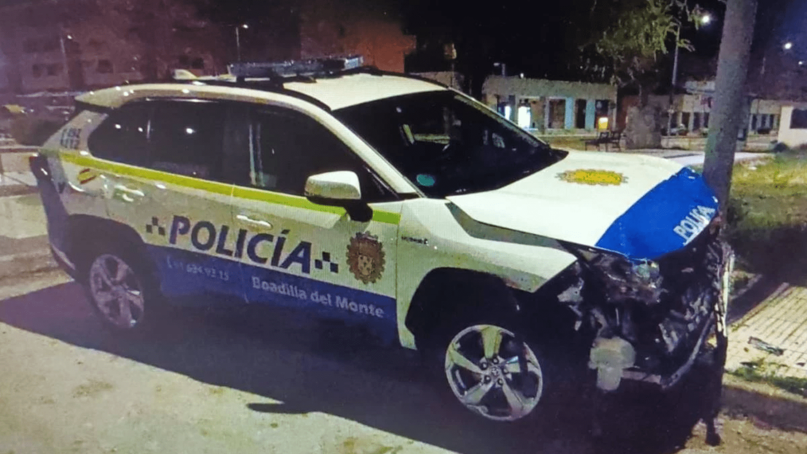 Vida o muerte para los Agentes de la policía de Boadilla, en una persecución de película hasta Navalcarnero