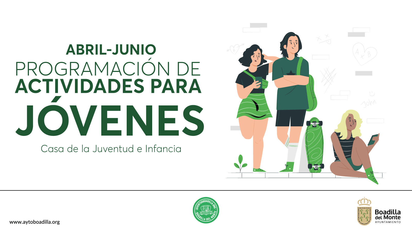 Programación que ofrece juventud: cursos, música, deporte, juegos y actividades en familia Programación que ofrece juventud: cursos, música, deporte, juegos y actividades en familia