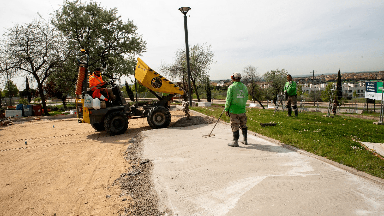 Nueva remodelación de las zonas infantiles y caninas del Parque El Encinar