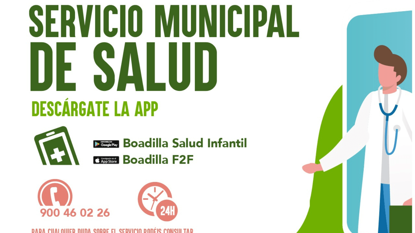 El Ayuntamiento de Boadilla del Monte impulsa el alta en el servicio municipal de salud infantil El Ayuntamiento de Boadilla del Monte impulsa el alta en el servicio municipal de salud infantil
