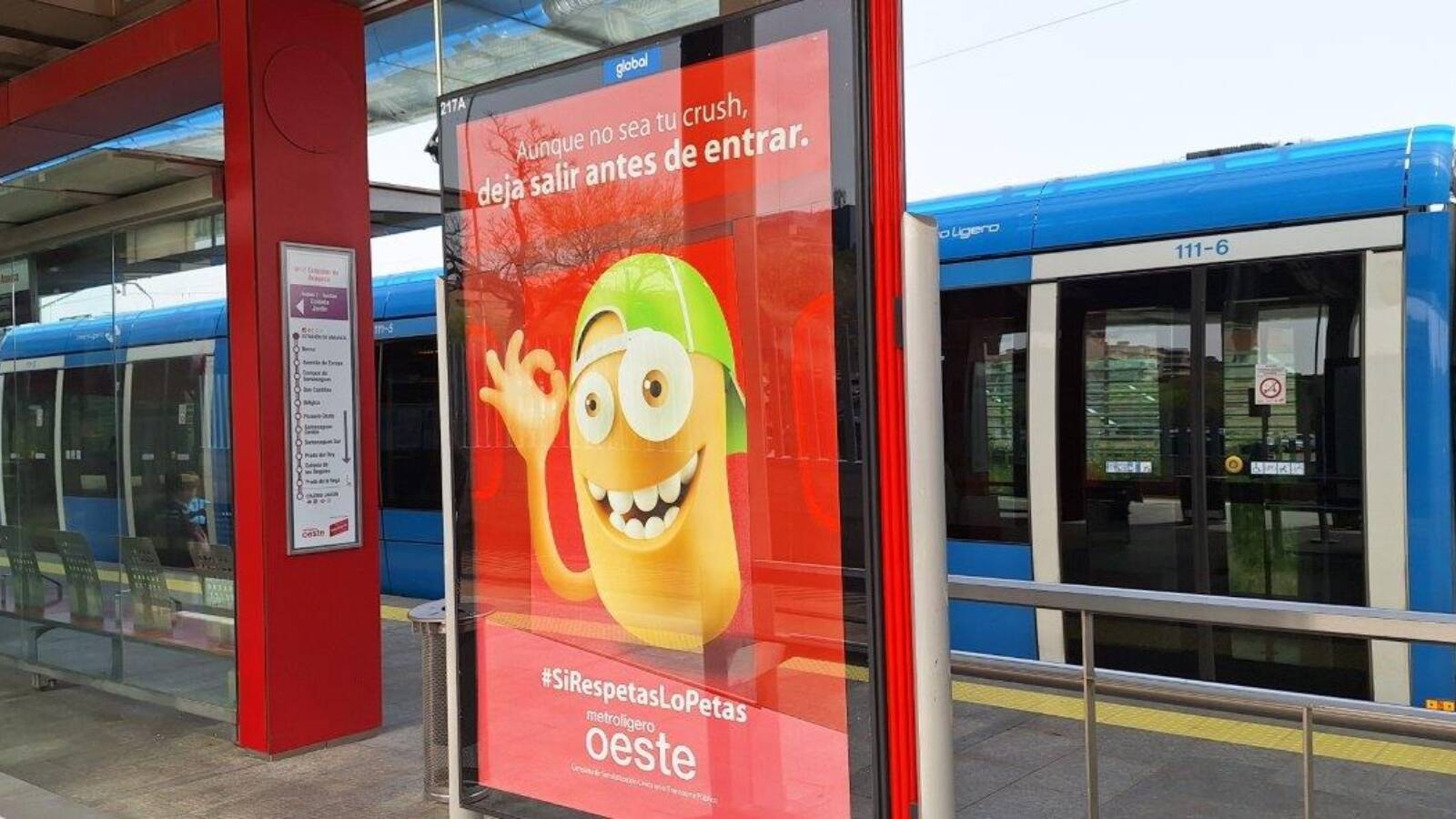 Metro Ligero Oeste impulsa su Campaña Cívica para promover el transporte público y el respeto en espacios compartidos Metro Ligero Oeste impulsa su Campaña Cívica para promover el transporte público y el respeto en espacios compartidos