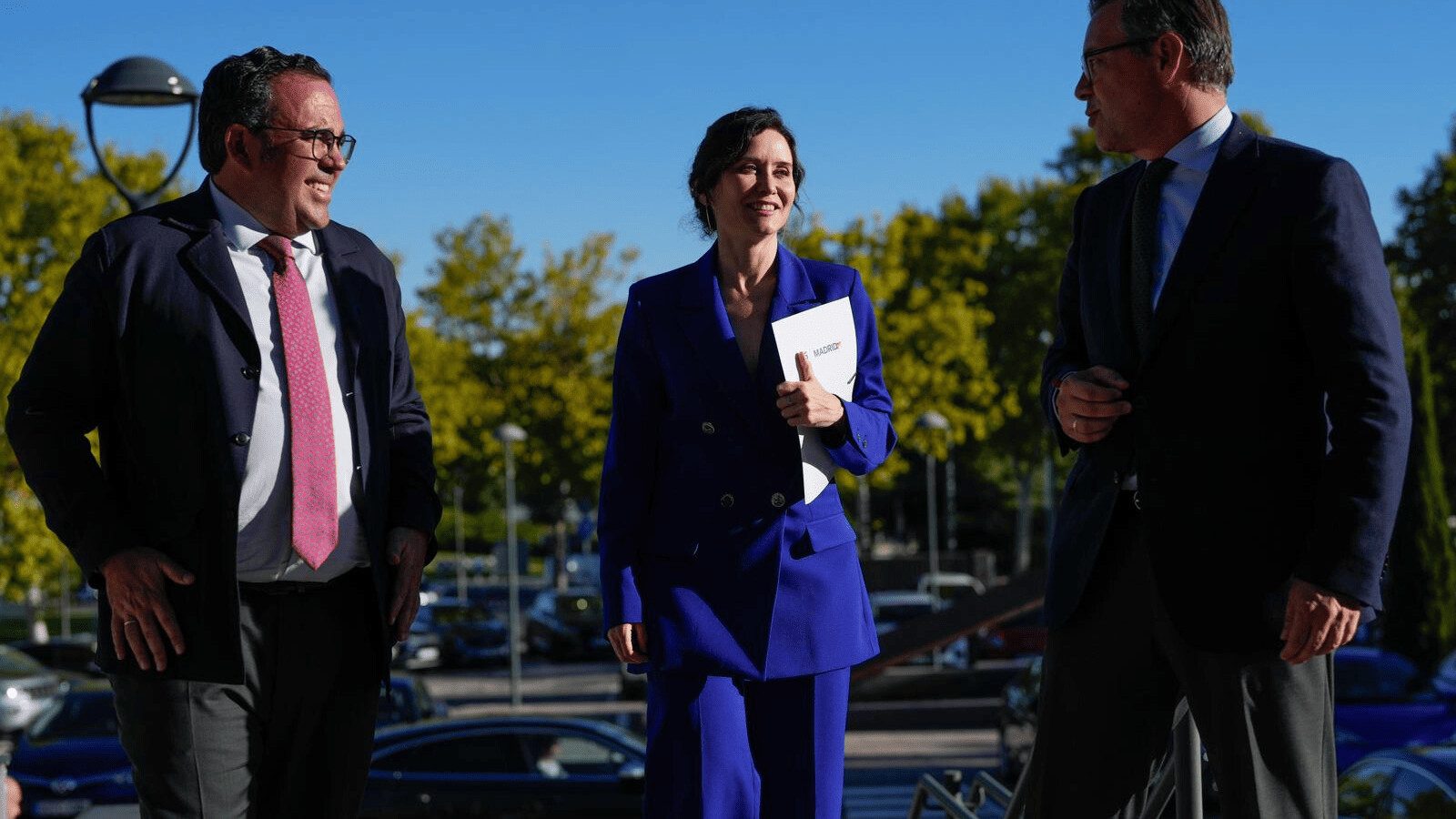 Isabel Díaz Ayuso inaugura la nueva sede del Partido Popular en Boadilla del Monte tras la reunión del Comité Ejecutivo