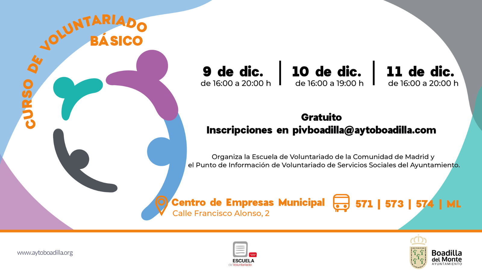 Ofrecen un curso básico de voluntariado en Boadilla del Monte Ofrecen un curso básico de voluntariado en Boadilla del Monte