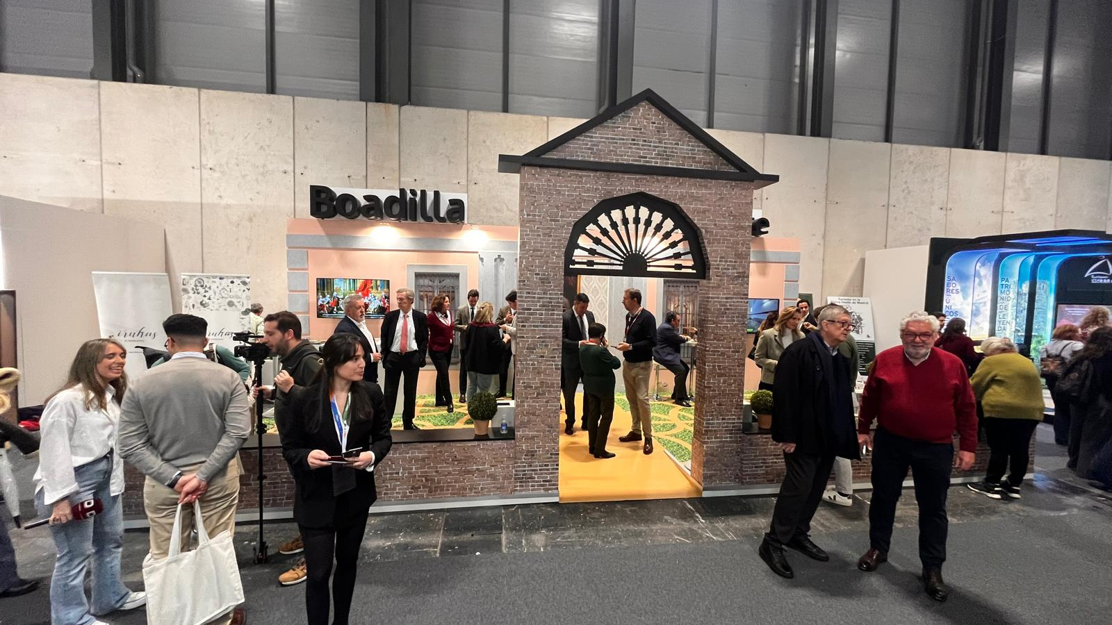 Boadilla del Monte promociona su patrimonio en FITUR con un stand propio Boadilla del Monte promociona su patrimonio en FITUR con un stand propio
