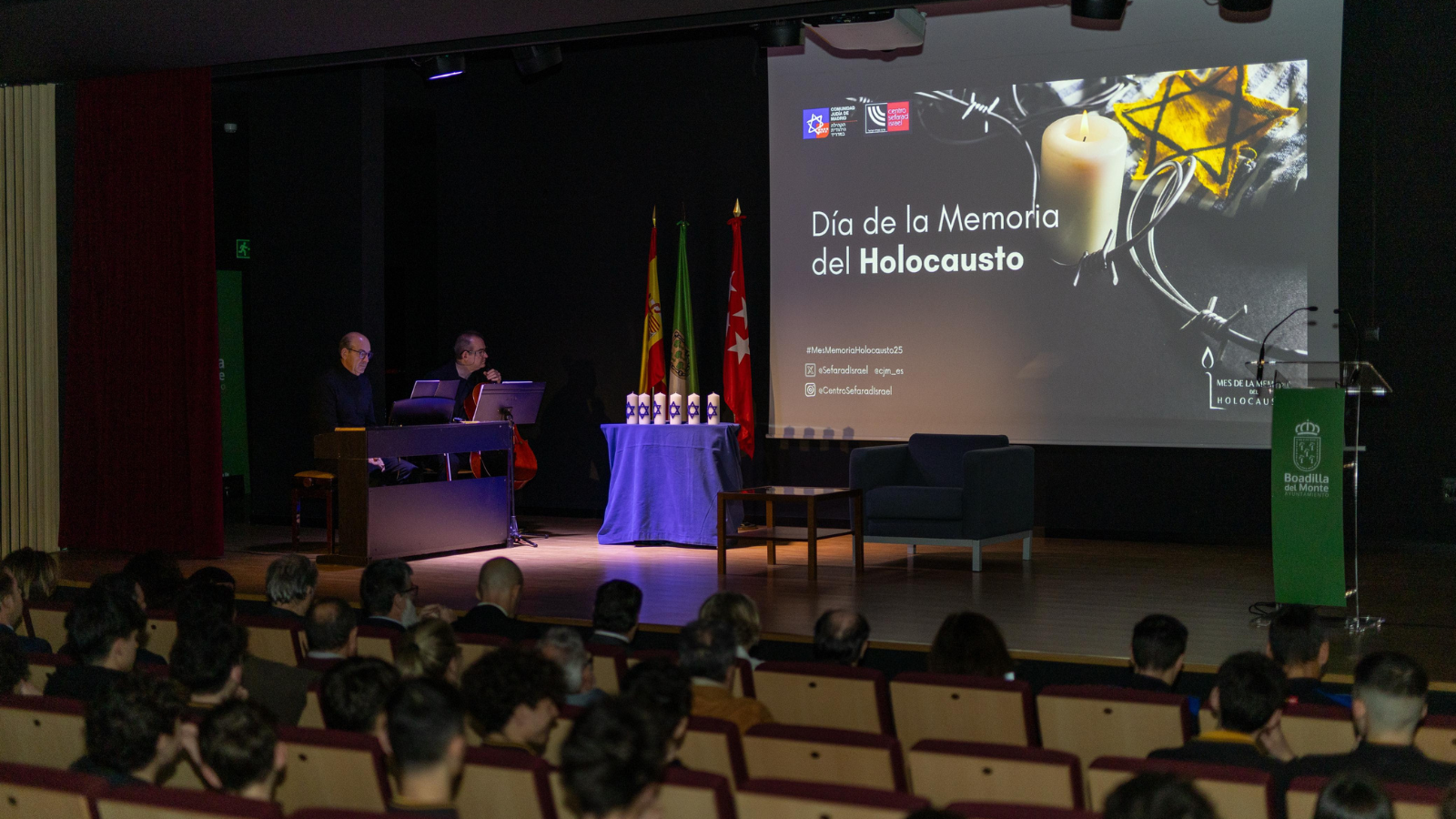 El Ayuntamiento de Boadilla del Monte conmemora el Día de la Memoria del Holocausto El Ayuntamiento de Boadilla del Monte conmemora el Día de la Memoria del Holocausto