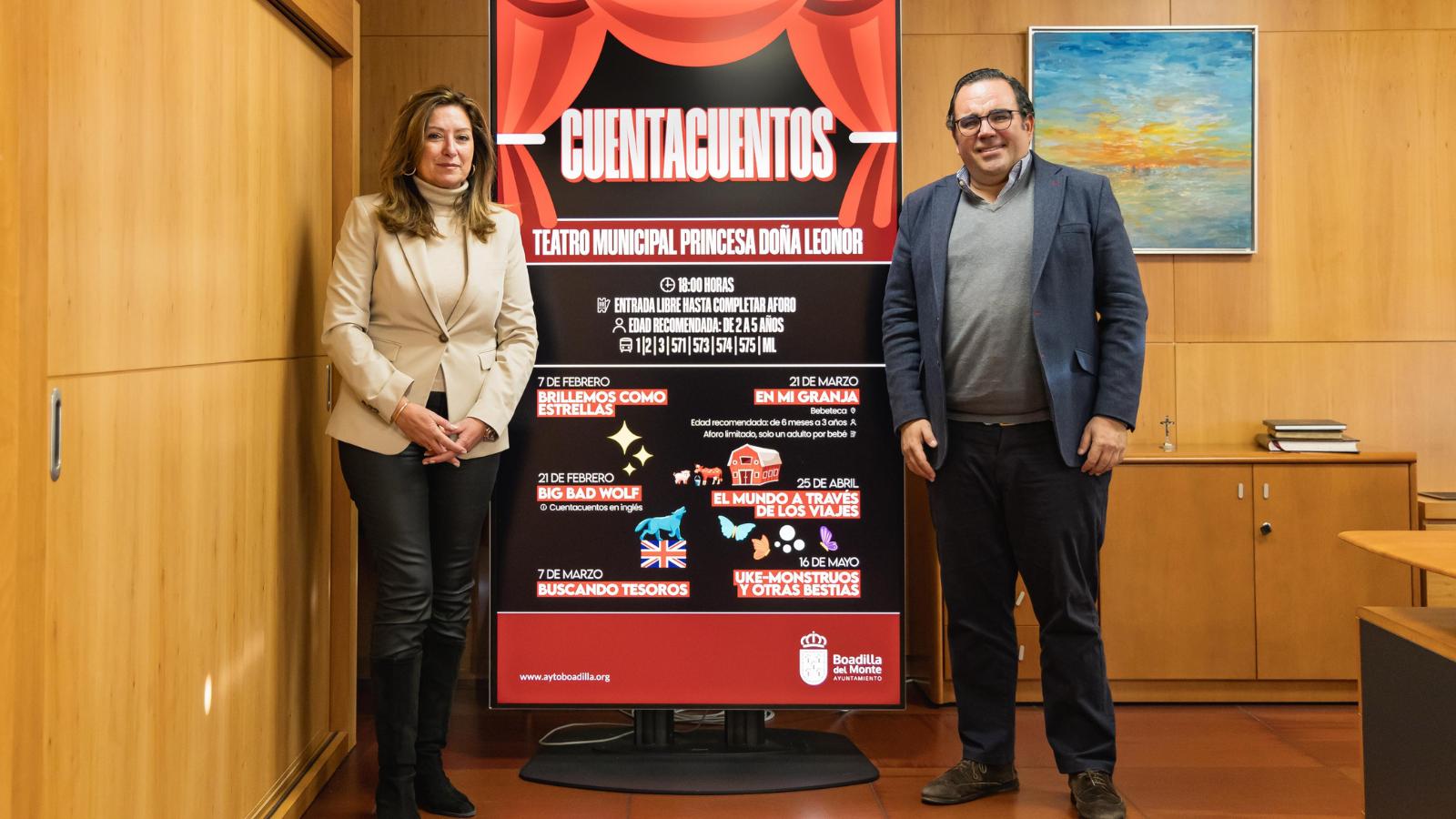 La Concejalía de Cultura organiza un ciclo de cuentacuentos hasta mayo La Concejalía de Cultura organiza un ciclo de cuentacuentos hasta mayo