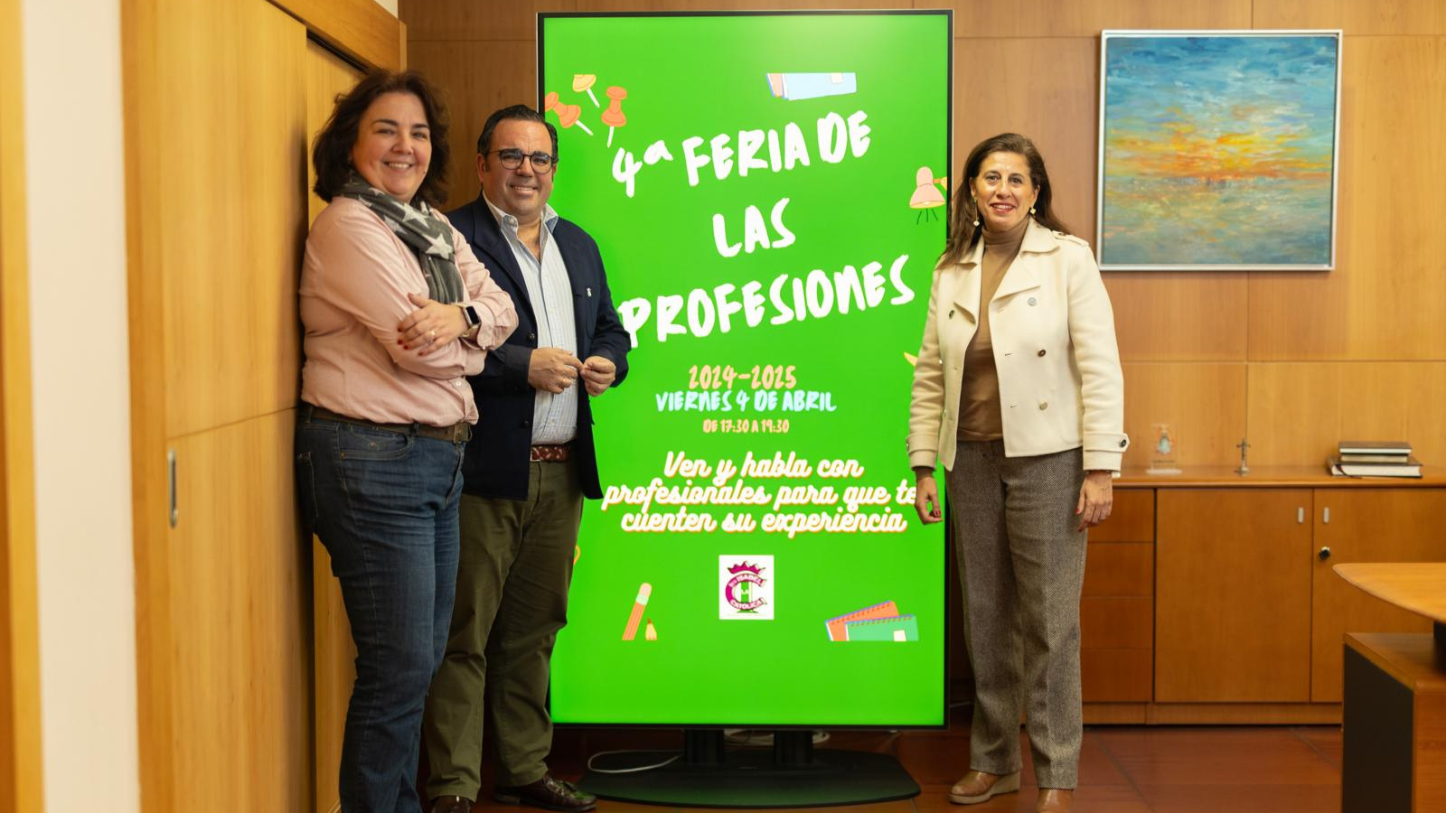 El IES Isabel La Católica celebra la IV Feria de las Profesiones El IES Isabel La Católica celebra la IV Feria de las Profesiones