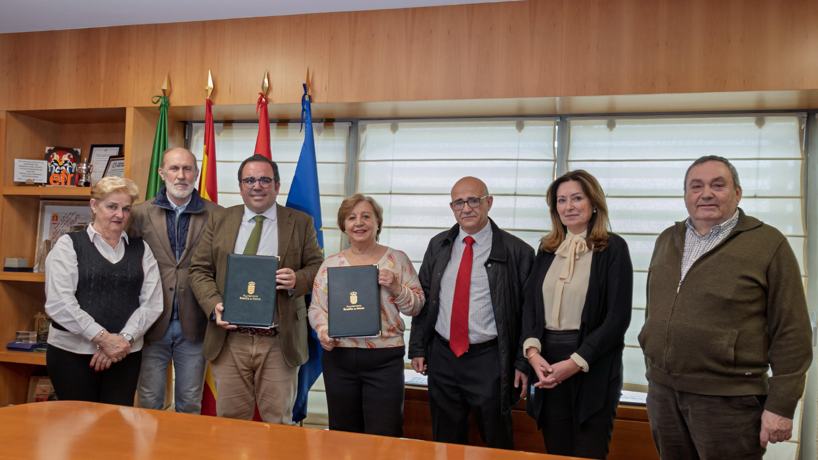 Boadilla renueva el Convenio con la Asociación del municipio Boadilla renueva el Convenio con la Asociación del municipio