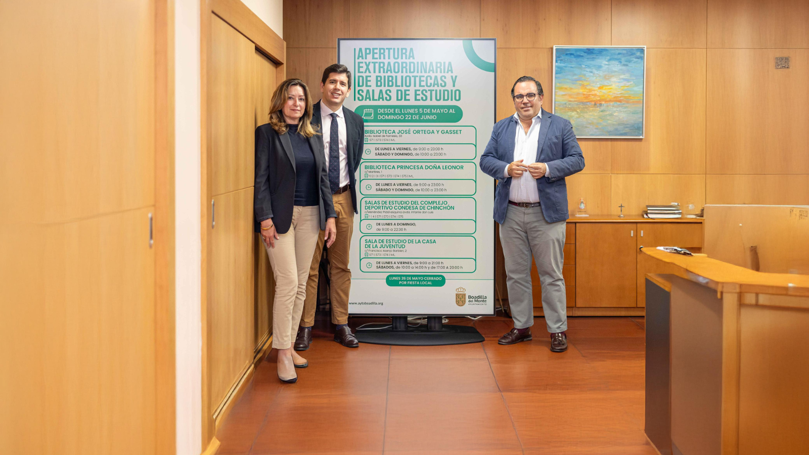Los horarios en bibliotecas y salas de estudio se amplían para facilitar la preparación de exámenes Los horarios en bibliotecas y salas de estudio se amplían para facilitar la preparación de exámenes