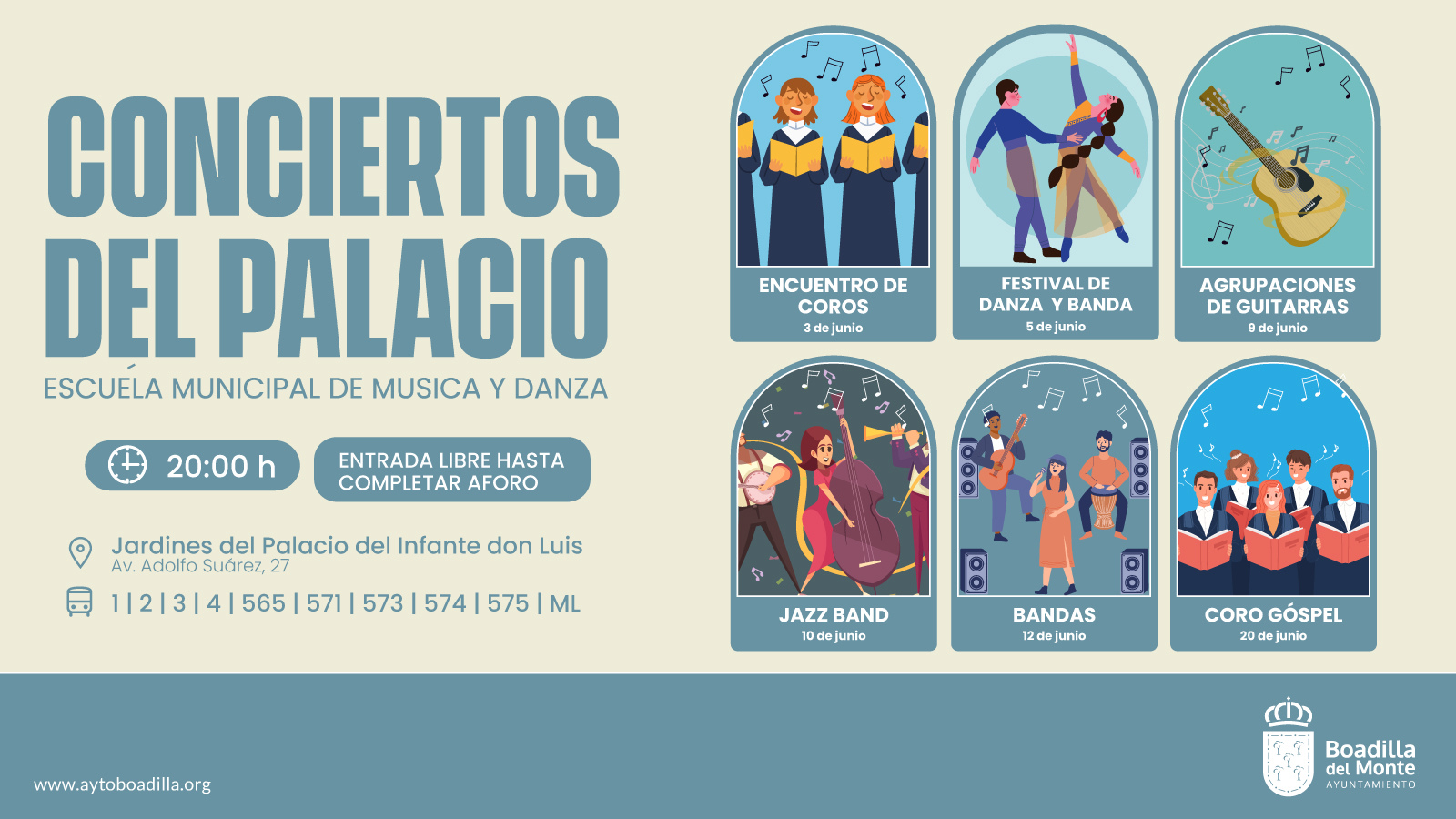 La Escuela Municipal de Música y Danza celebra sus actuaciones de fin de curso