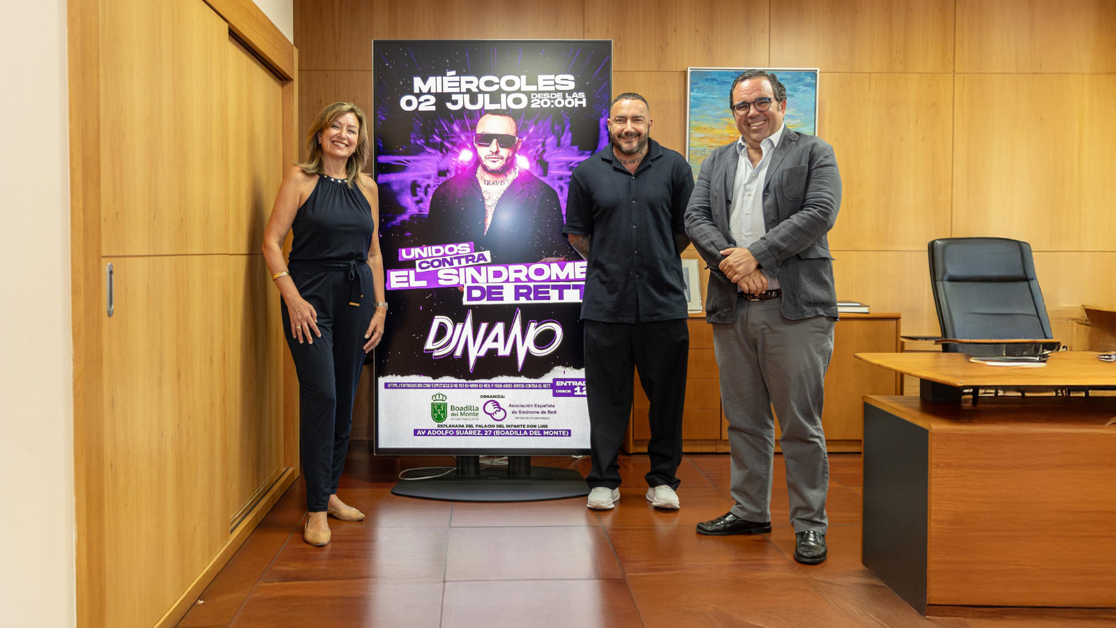 DJ Nano encabeza un concierto benéfico en favor del síndrome de Rett en la explanada del Palacio DJ Nano encabeza un concierto benéfico en favor del síndrome de Rett en la explanada del Palacio